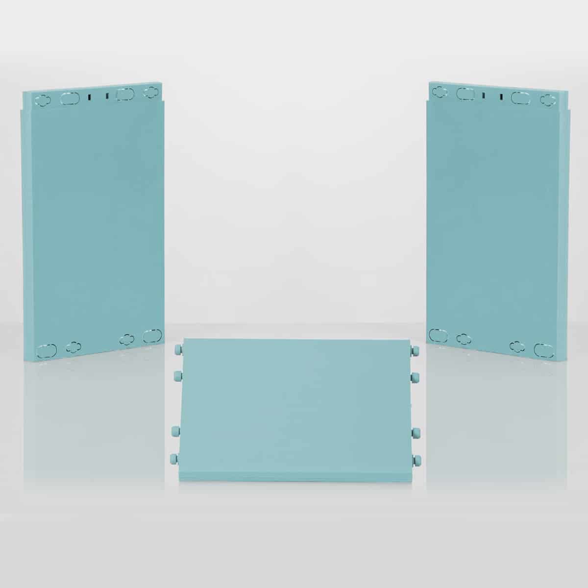 montant et tablette clikube bleu pastel